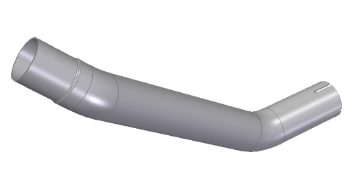 Mivv TUBE SANS KAT pour ROYAL ENFIELD HIMALAYAN